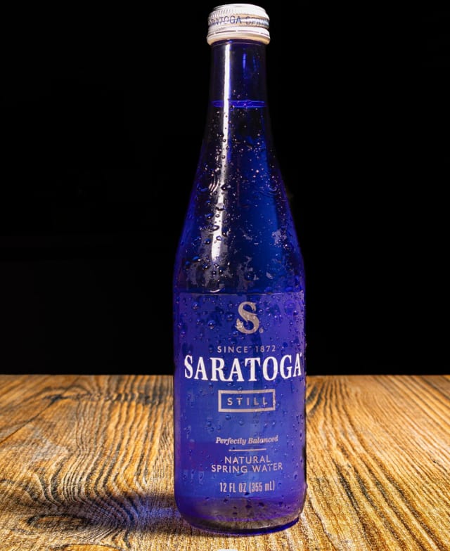 Saratoga Water.