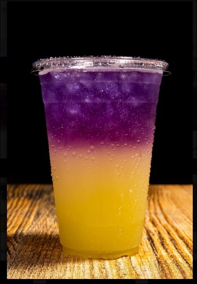 Butterfly Pea Lemonade.